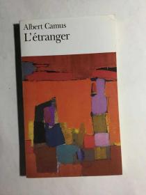 法文原版 《局外人》L'Etranger