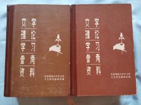 文学理论学习参考资料 上下 （2册合售）