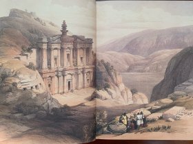 The Holy Land from drawings made on the sopt by David Roberts R.A. 大卫.罗伯茨19世纪的圣地版画集