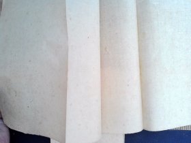 R60，清代老竹纸，大开两张，
