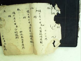 A1255，民国精美手抄本：款式、各类称呼等，线装一册，字漂亮