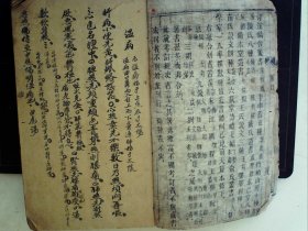 A1175，清代精钞本医学古籍，大量病症治法，并有大量药方，大开本线装一厚册，字体漂亮，内容少见