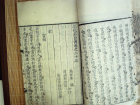 A1461，清三代写刻精品古籍，清雍正精写刻本：历代名臣传，大开本线装一册卷21-23，避玄不避弘历，写刻精良，版本少见