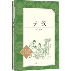 子夜统编语文阅读丛书人民文学出茅盾人民文学出9787020137169