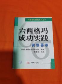 六西格玛成功实践:实例荟萃G-3