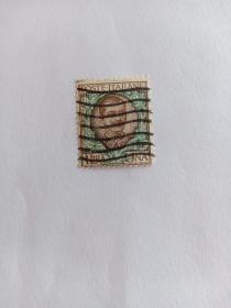 意大利邮票 高值邮票 1L 意大利国王尹曼纽尔三世 1901年发行 尹曼纽尔三世（1900年7月29日～1946年5月9日在位）、  阿尔巴尼亚国王（1939年～1943年在位）。1936年加冕为埃塞俄比亚皇帝。意大利早期邮票