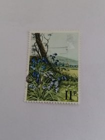 英国邮票 11P 1979年英国野花 风信子