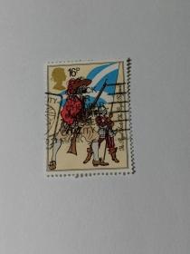 英国邮票 16P 1983年 英国皇家卫队 皇家苏格兰团