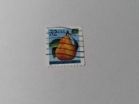 美国邮票 32c 1995年水果 梨