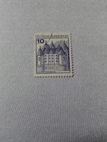 德国邮票 宫殿和城堡 1977年发行