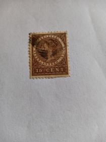 荷属印度群岛邮票 15C 1902-1906年威廉敏娜女王 荷属东印度群岛邮票 印度尼西亚邮票 荷属东印度群岛亦称尼德兰东印度群岛(Netherlands East Indies)，荷语作Nederlands Oost-Indie或Nederlandsh-Indie。荷兰的海外领地之一，迄1949年12月为止。现为印度尼西亚。