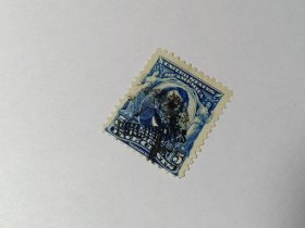 菲律宾邮票 美属菲律宾邮票 5C 1903年美国邮票套印“菲律宾” 美国林肯总统邮票加盖 "PHILIPPINES"