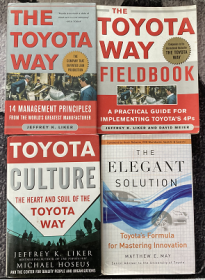 丰田模式系列：The Toyota Way Fieldbook+The Toyota Way+Toyota Culture+the Elegant Solution