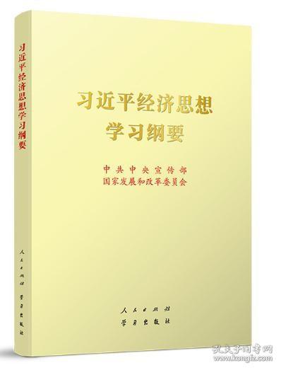 习近平经济思想学习纲要（16开）