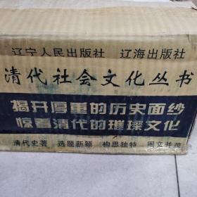 清代社会文化丛书  全六卷 共三十册