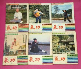 气功（1989年第1-6期）6册合售