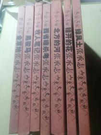 东岳文库 张承志卷   绿风土+铺开的花+北方的河+西省暗杀考+牧人笔记+黑骏马+金草地（7本合售）