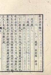 船山诗草三巻NN782594