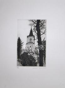 木村茂/鶴岡　木村茂铜版画集/鹤冈茂木村铜版画册[版画][GSPB]