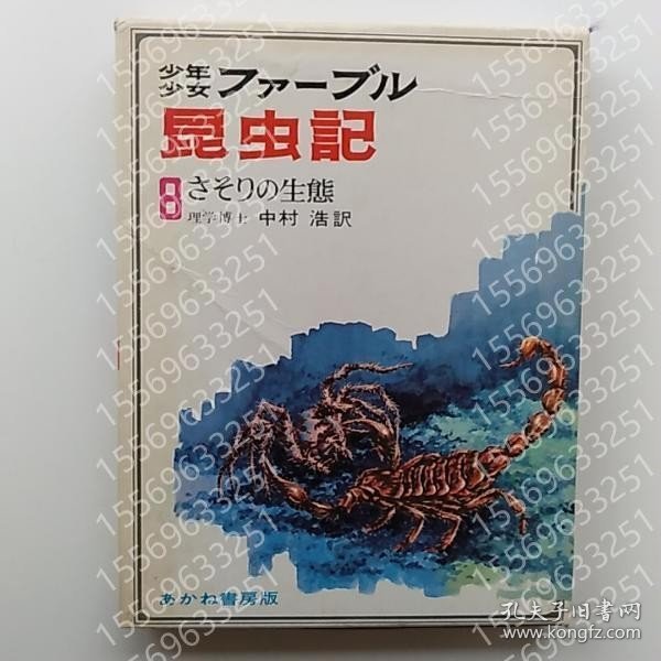 少年少女ファーブル昆虫記AXKH饙齉4852江涯8 (さそりの生態)