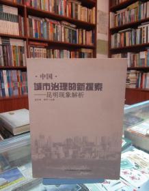 中国城市治理的新探索:昆明现象解析
