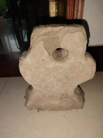 宋元老石雕称砣
