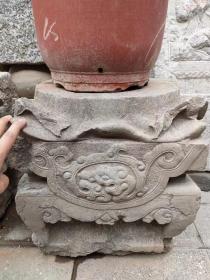 明代老盆景座一对