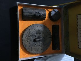 澄泥石砚 四件合售