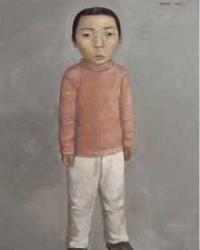 11480 图书画页   段建伟     《小孩》     印刷品画面尺寸22.7X18厘米