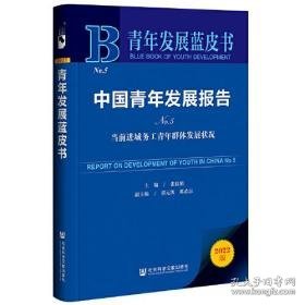 青年发展蓝皮书：中国青年发展报告No.5当前进城务工青年群体发展状况