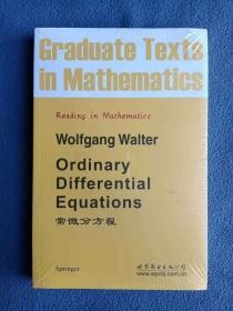 正版未使用 常微分方程/W.WALTER/GTM182/英文版/塑封