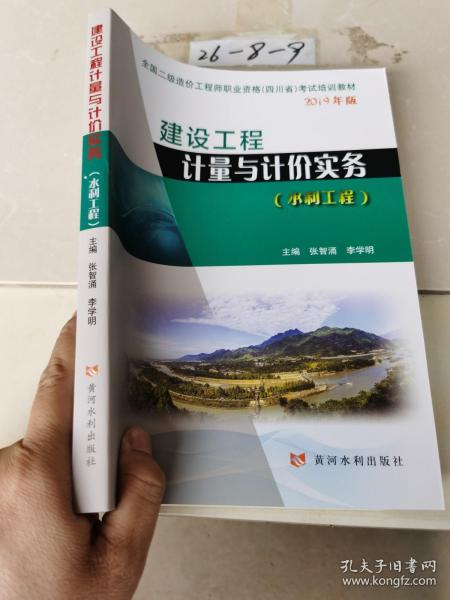 建设工程计量与计价实务（水利工程）/全国二级造价工程师职业资格（四川省）考试培训教材2019年版