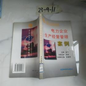 电力企业生产经营管理案例——电力系统领导干部岗位任职资格培训案例系列教材（特价/封底打有圆孔）