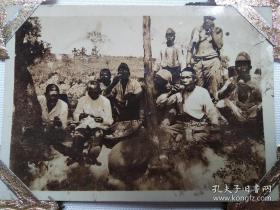 日本民俗老照片 民国时期老照片 照片长5.5厘米，宽4厘米