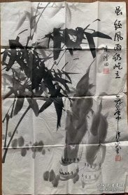 《花鸟国画书法五》生于江苏苏州