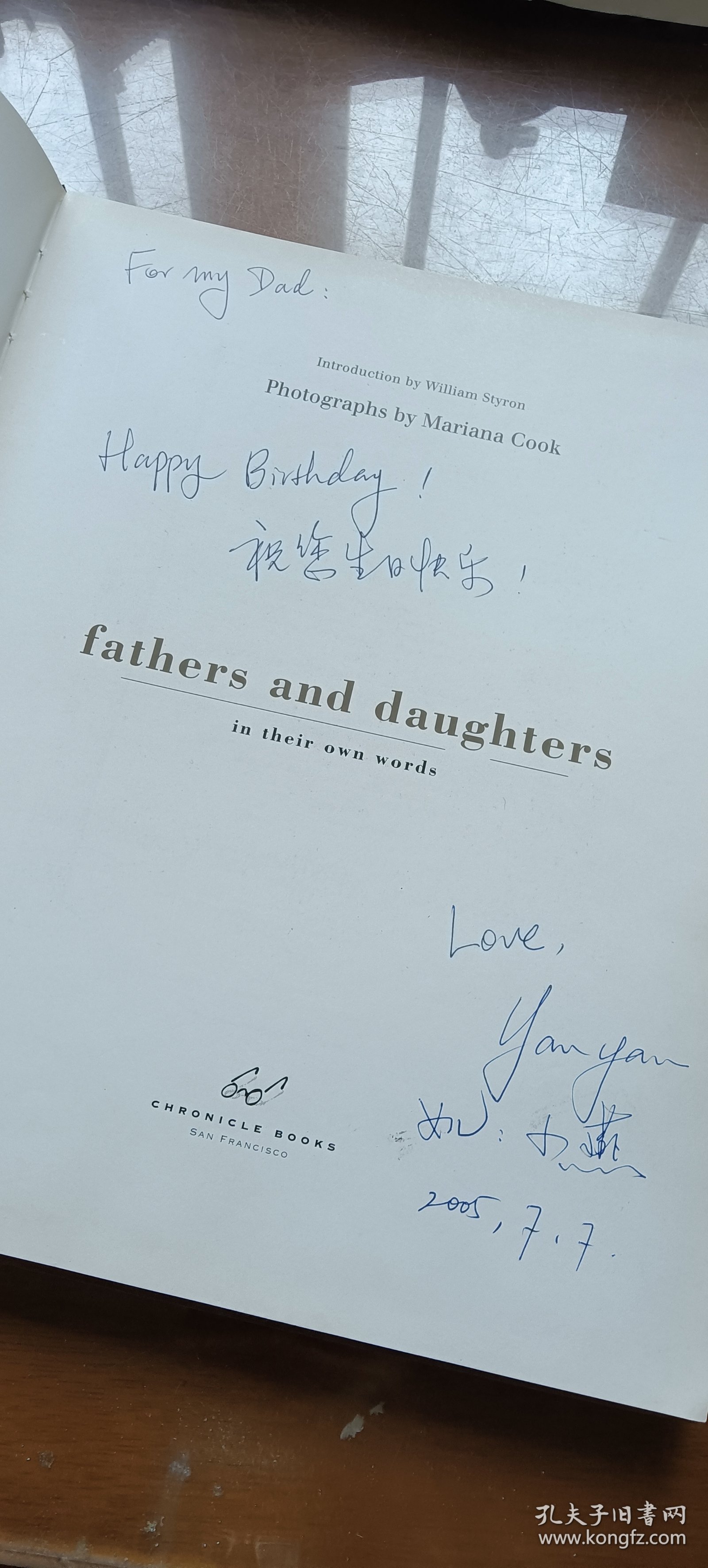 点击查看原图 fathers and daughters(签赠本)