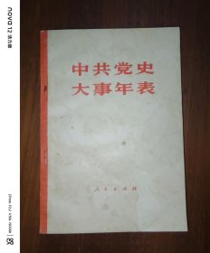 中共党史大事年表