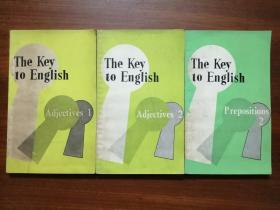 The Key to English:Adjectives（1、2）+Prepositions（2）【3本合售】