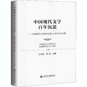 中国现代文学百年沉思：中国现代文学研究会第12届年会论文集