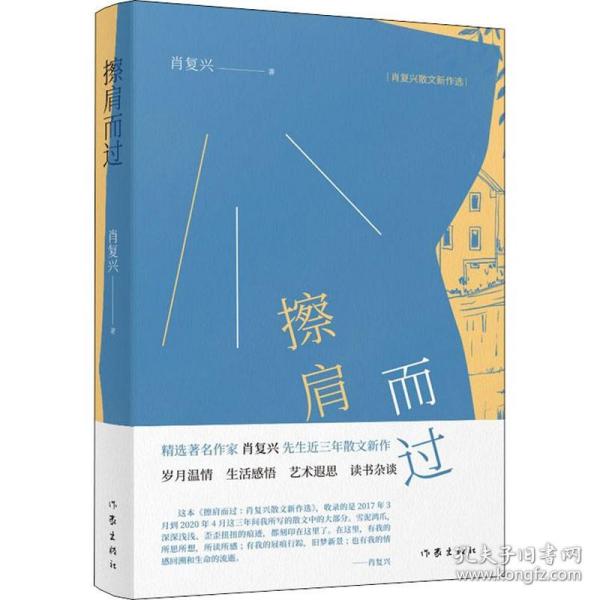 擦肩而过：肖复兴散文新作选