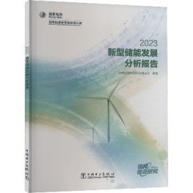 新型储能发展分析报告 2023 中国电力出版社