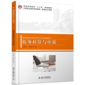 税务核算与申报/史新浩等 北京大学出版社