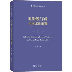 时代变迁下的中国文化消费/中国文化产业研究丛书