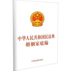 中华人民共和国民法典婚姻家庭编 中国法制出版社