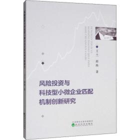 风险投资与科技型小微企业匹配机制创新研究