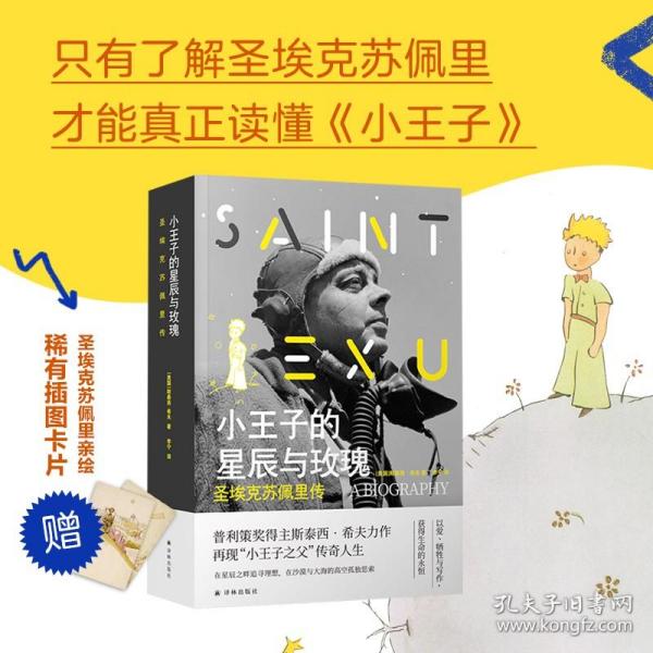 小王子的星辰与玫瑰：圣埃克苏佩里传（普利策奖得主斯泰西.希夫力作再现“小王子之父”传奇人生）