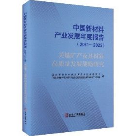 中国新材料产业发展年度报告(2021-2022) 关键矿产及其材料高质量发展战略研究 冶金工业出版社