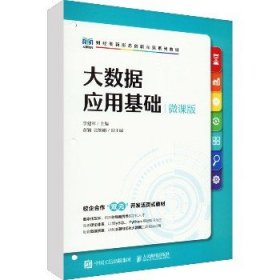 大数据应用基础 微课版 人民邮电出版社