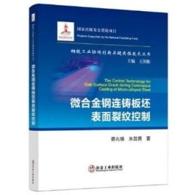 微合金钢连铸板坯表面裂纹控制/钢铁工业协同创新关键共性技术丛书