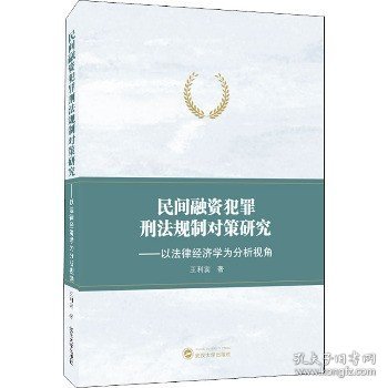 民间融资犯罪刑法规制对策研究——以法律经济学为分析视角